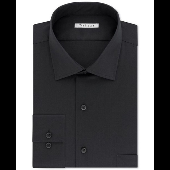 Van Heusen Classic-Fit Flex Collar Dress Shirt - Picture 1 of 3